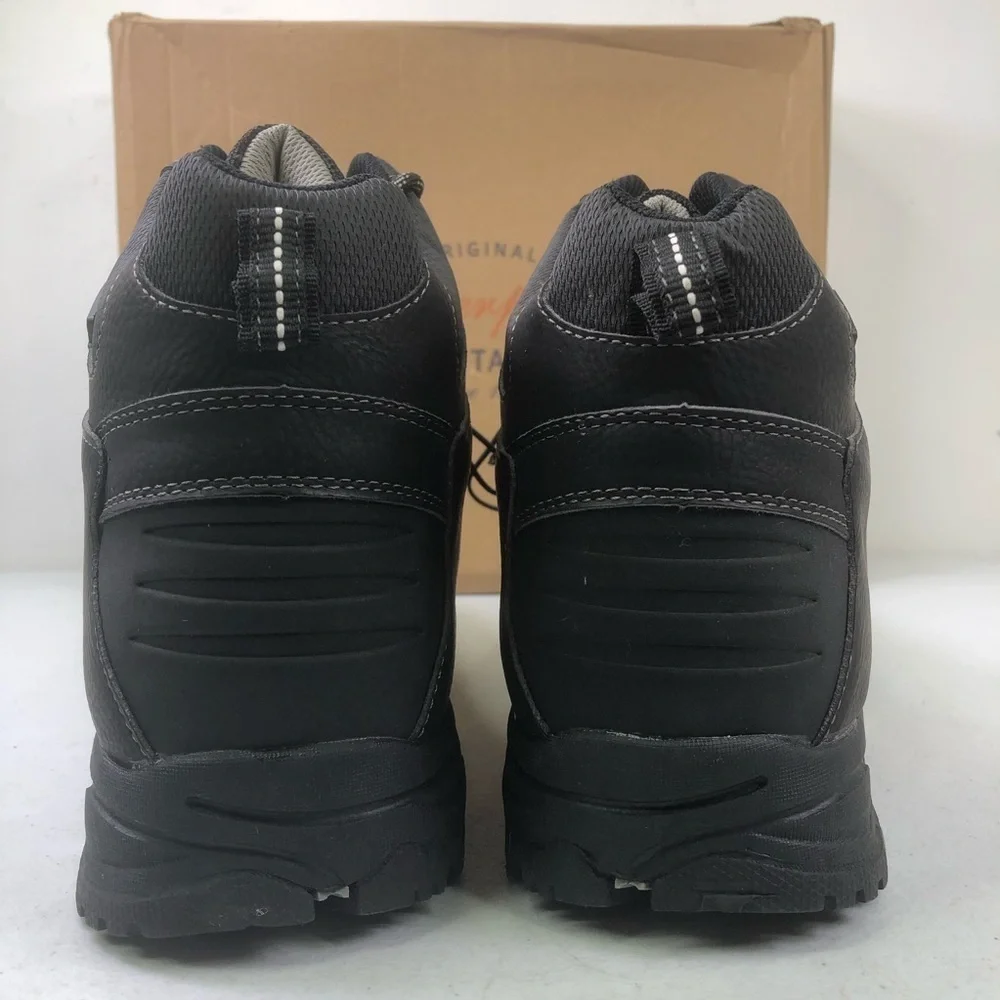 Weatherproof Jason Black Lace Up Hiking Boots